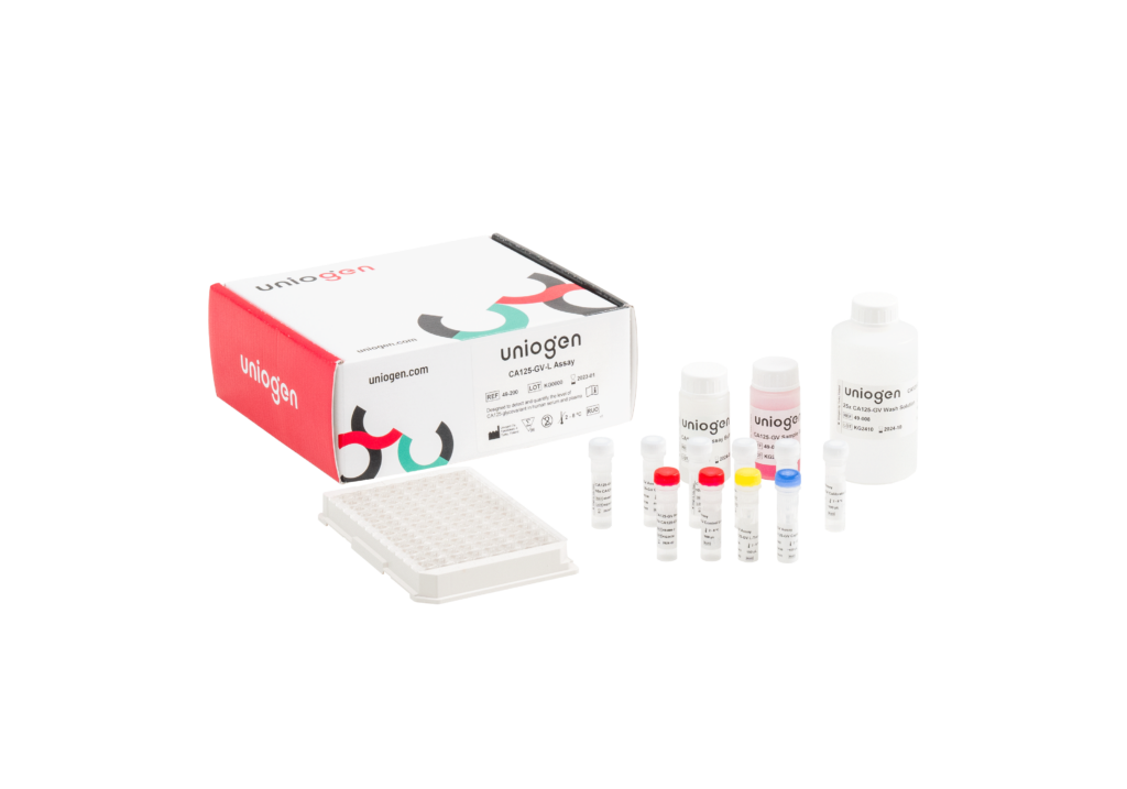Ovarian Cancer Assay Kit with components